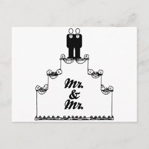 Carte Postale LE MARIAGE LESBIAN CAKE M. ET M. - - - .png