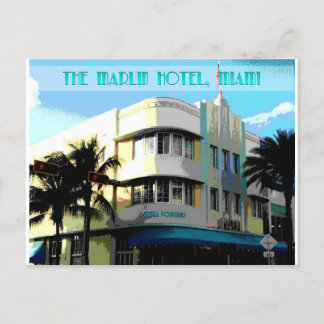 Carte Postale Le Marlin, Miami Beach