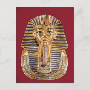 Carte Postale Le masque funéraire de Toutankhamon