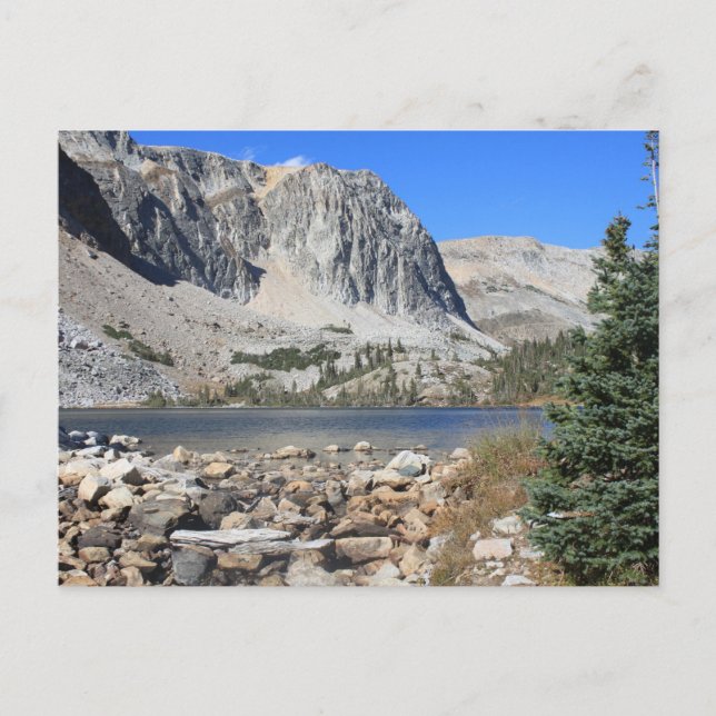 Carte Postale Le massif du lac Marie Snowy (Devant)