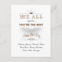 Le meilleur jour de la fête du patron