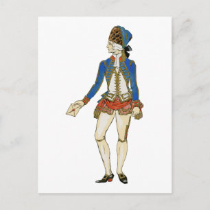 Carte Postale Le Messager