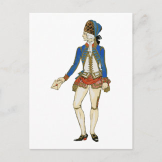 Carte Postale Le Messager