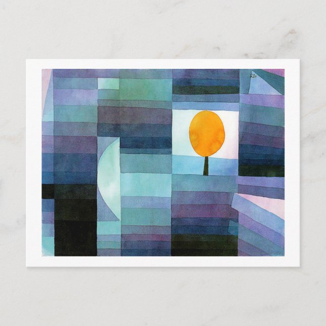 Carte Postale Le Messager d'Automne, Klee (Devant)