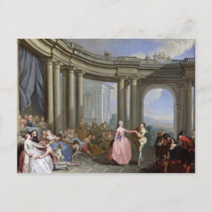 Carte Postale Le minuet