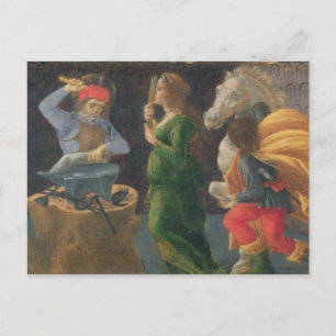 Carte Postale Le Miracle de St. Eligius, panneau de prédella de