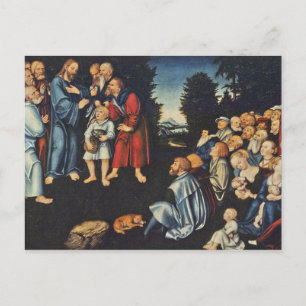 Carte Postale Le miracle des cinq pains et deux poissons