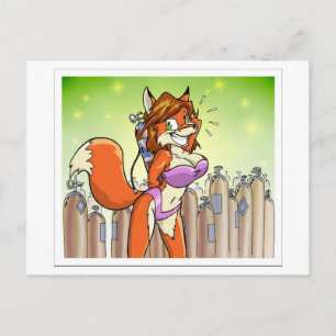 Carte Postale Le modèle de réservoir Vixen