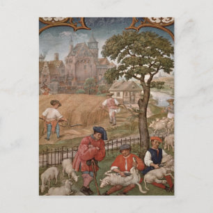 Carte Postale Le mois de juillet