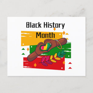 Carte Postale Le Mois de l'histoire des Noirs célèbre la montée 