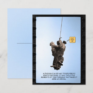 Carte Postale Le moment intime de Claude & Percy