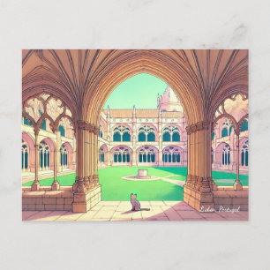 Carte Postale Le monastère de Lisbonne Portugal Jerónimos