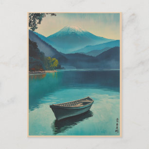 Carte Postale Le Mont Fuji du lac Yamanaka