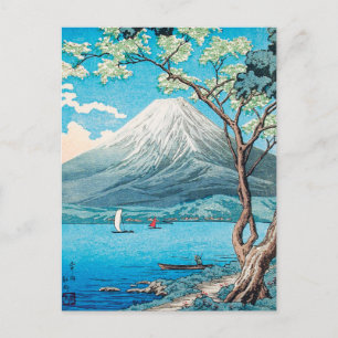 Carte Postale Le Mont Fuji du lac Yamanaka par Hiroaki Takahashi