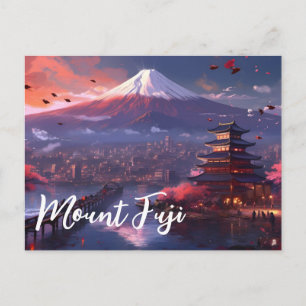 Carte Postale Le Mont Fuji Japon