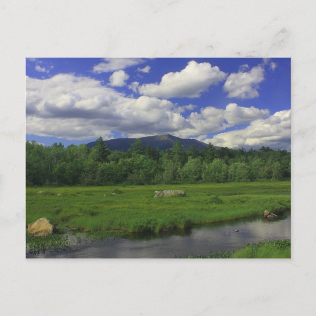 Carte Postale Le mont Katahdin de Golden Road (Devant)
