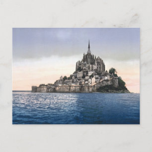 Carte Postale Le Mont-Saint-Michel France Travel