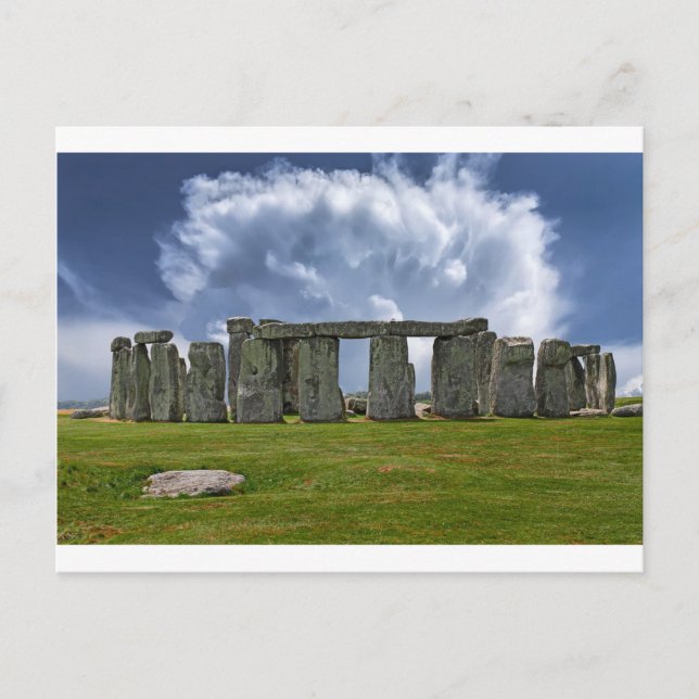 Carte Postale Le monument de Stonehenge (Devant)