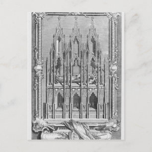 Carte Postale Le monument d'Edward II