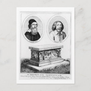 Carte Postale Le Monument des Tradescents dans le Jardin de l'Eg