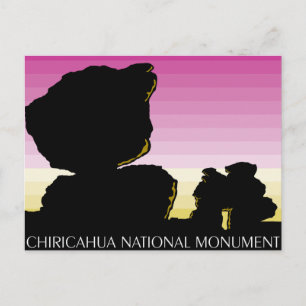 Carte Postale Le monument national de Chiricahua