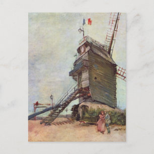 Carte Postale Le moulin à vent - Vincent Van Gogh
