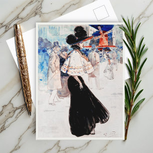 Carte Postale Le Moulin de la Galette par Henry Somm