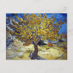 Carte Postale Le Mulberry Tree, Vincent van Gogh. Vintage