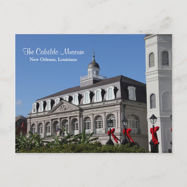 Carte Postale Le musée Cabildo Nouvelle-Orléans Louisiane (Devant)