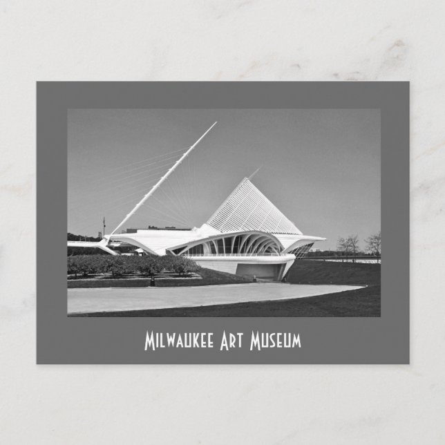 Carte Postale Le musée d'art de Milwaukee (Devant)