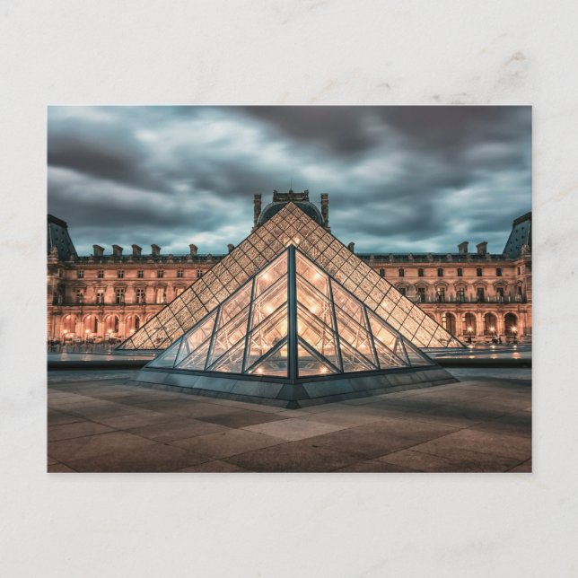 Carte Postale Le musée du Louvre (Devant)