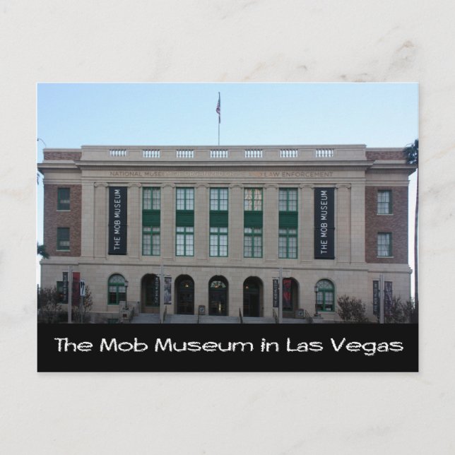 Carte Postale Le musée Mob à Las Vegas (Devant)
