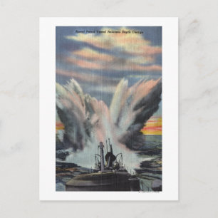 Carte Postale Le navire de patrouille de la marine libère une ch