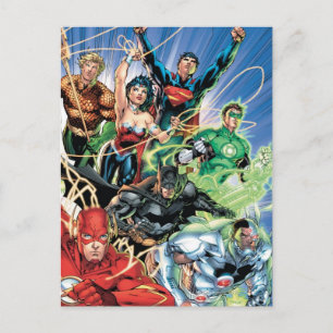 Carte Postale Le New 52 - Justice League #1