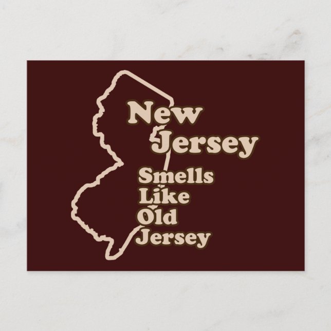 Carte Postale Le New Jersey Sent Comme Le Vieux Jersey (Devant)
