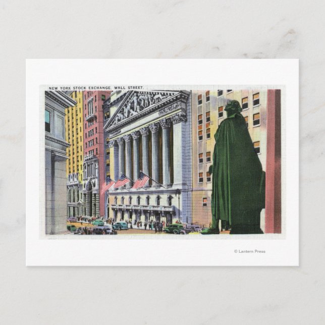 Carte Postale Le New York Stock Exchange Bldg (Devant)