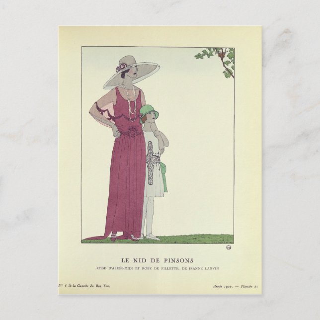 Carte Postale Le Nid de Pinsons (Devant)