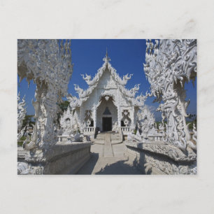 Carte Postale Le nouveau temple tout blanc de Wat Rong Khun à