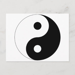 Carte Postale Le paisible Yin Yang