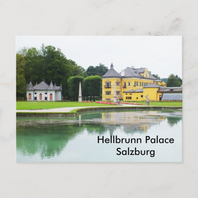 Carte Postale Le palais de Hellbrunn (Devant)