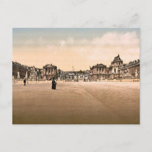 Carte Postale Le palais, extérieur, Versailles, France classique