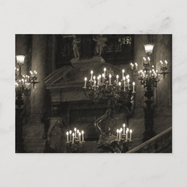 Carte Postale Le Palais Garnier Paris France (Devant)