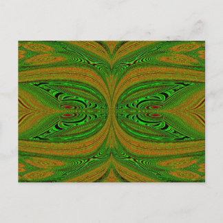 Carte Postale Le papillon vert