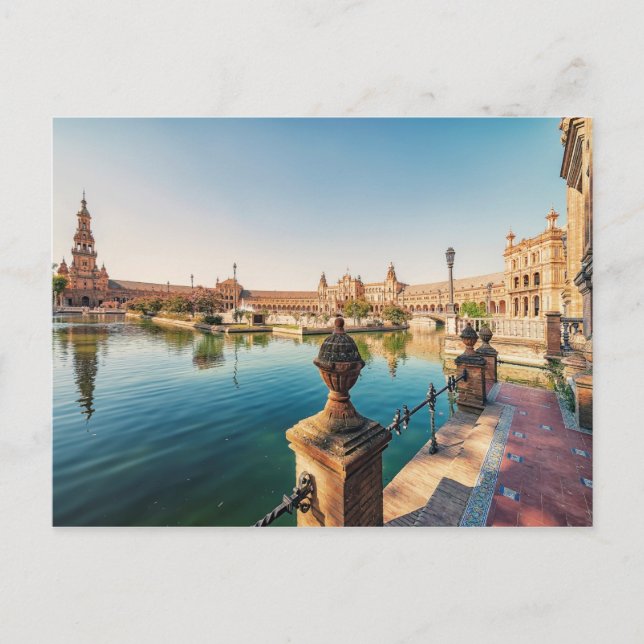 Carte Postale Le parc de María Luisa (Devant)