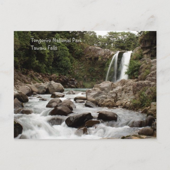 Carte Postale Le Parc de Tongoriro (Devant)