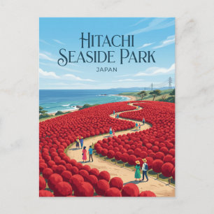 Carte Postale Le parc Hitachi Seaside au Japon