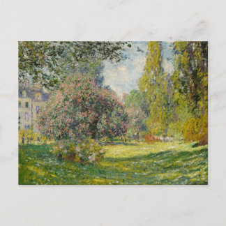 Carte Postale Le Parc Monceau - Claude Monet