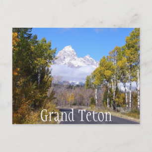 Carte Postale Le Parc national de Grand Teton