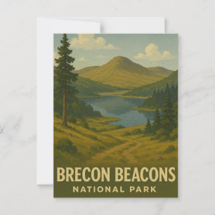 Carte Postale Le Parc national des Brecon Beacons