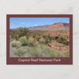 Carte Postale Le Parc national du Capitol Reef